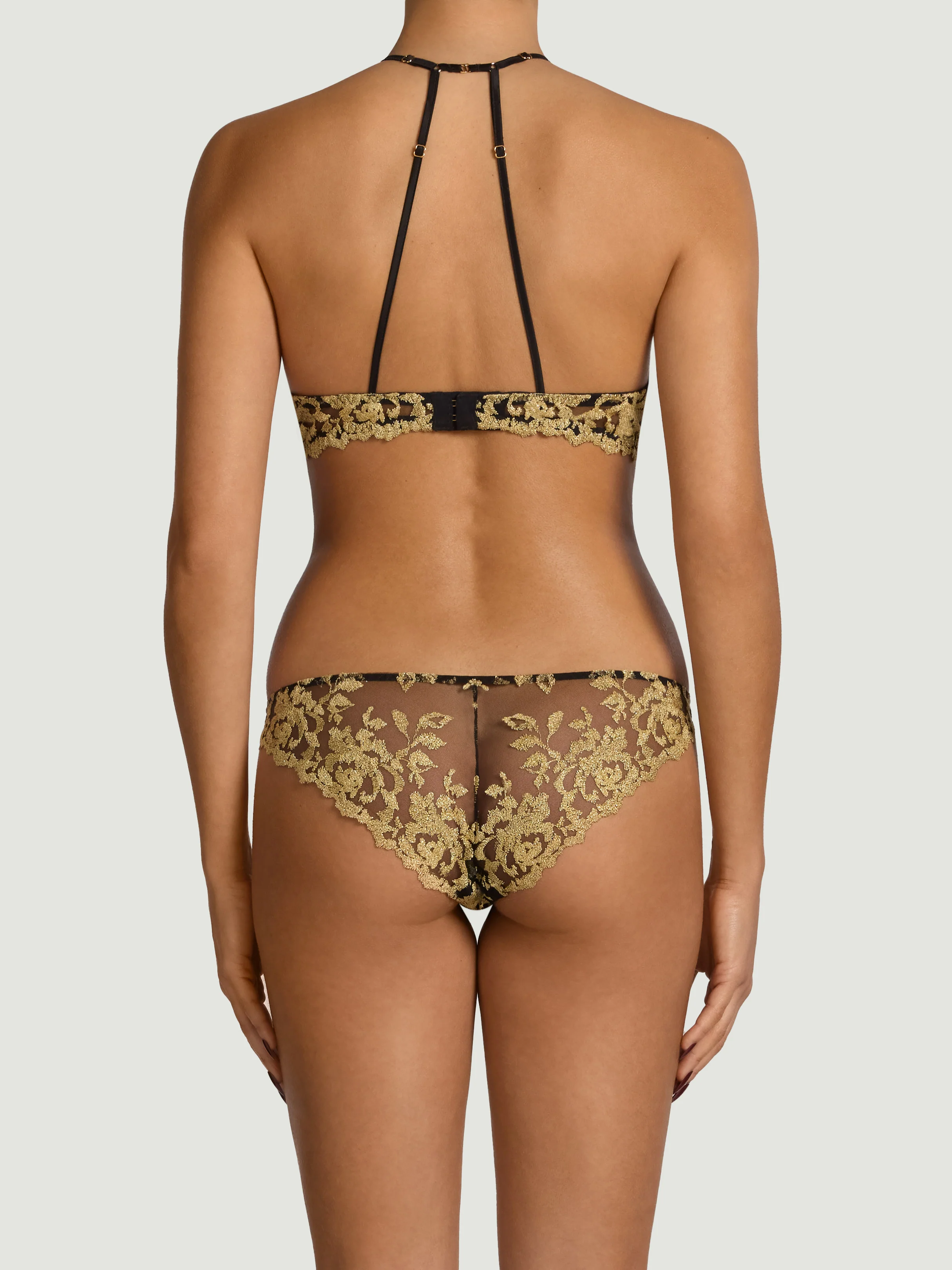 Coco de Mer Flavia High Neck Plunge Bra - Image 4
