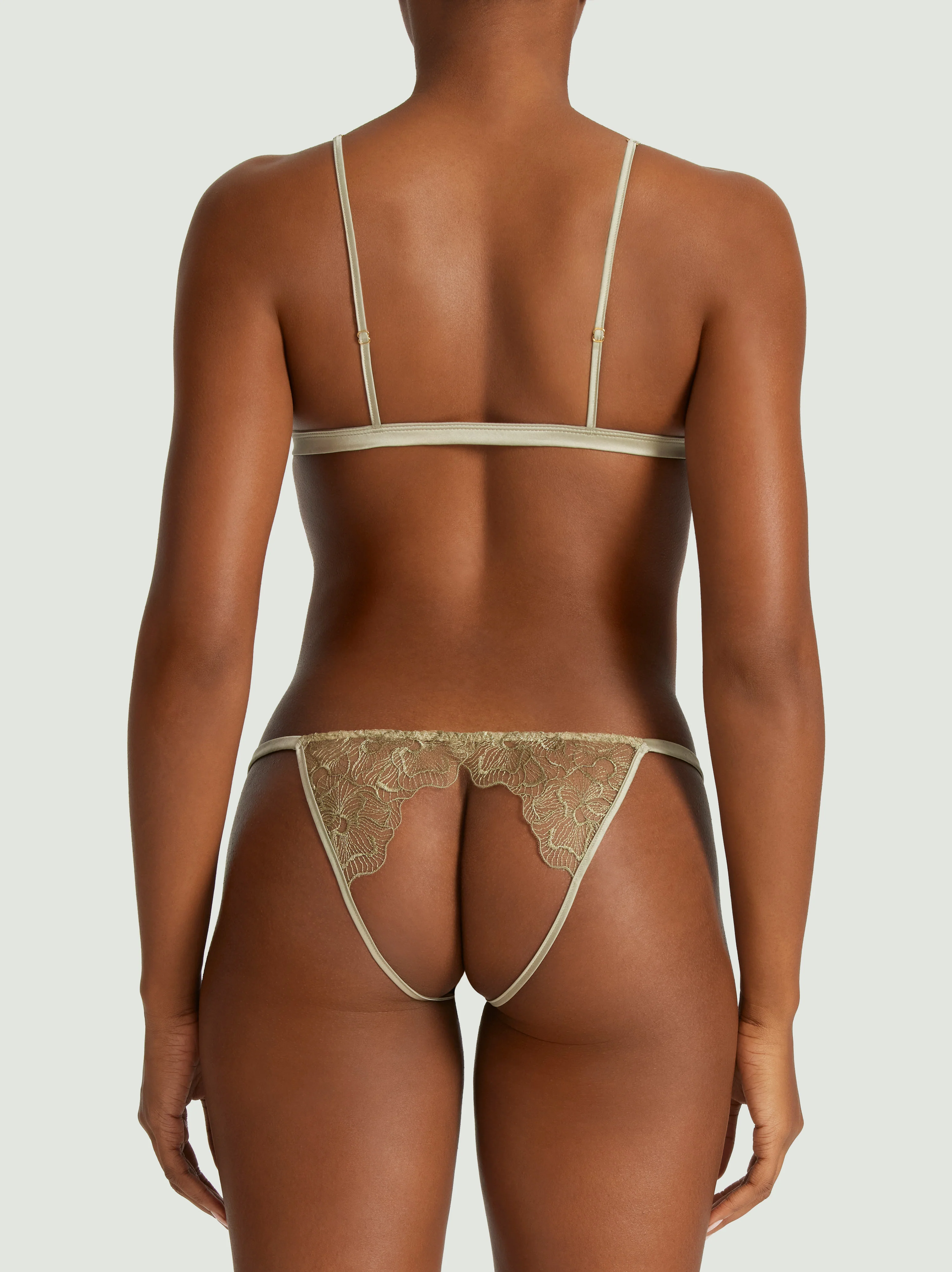 Coco de Mer Lila Open Triangle Bra - Image 4