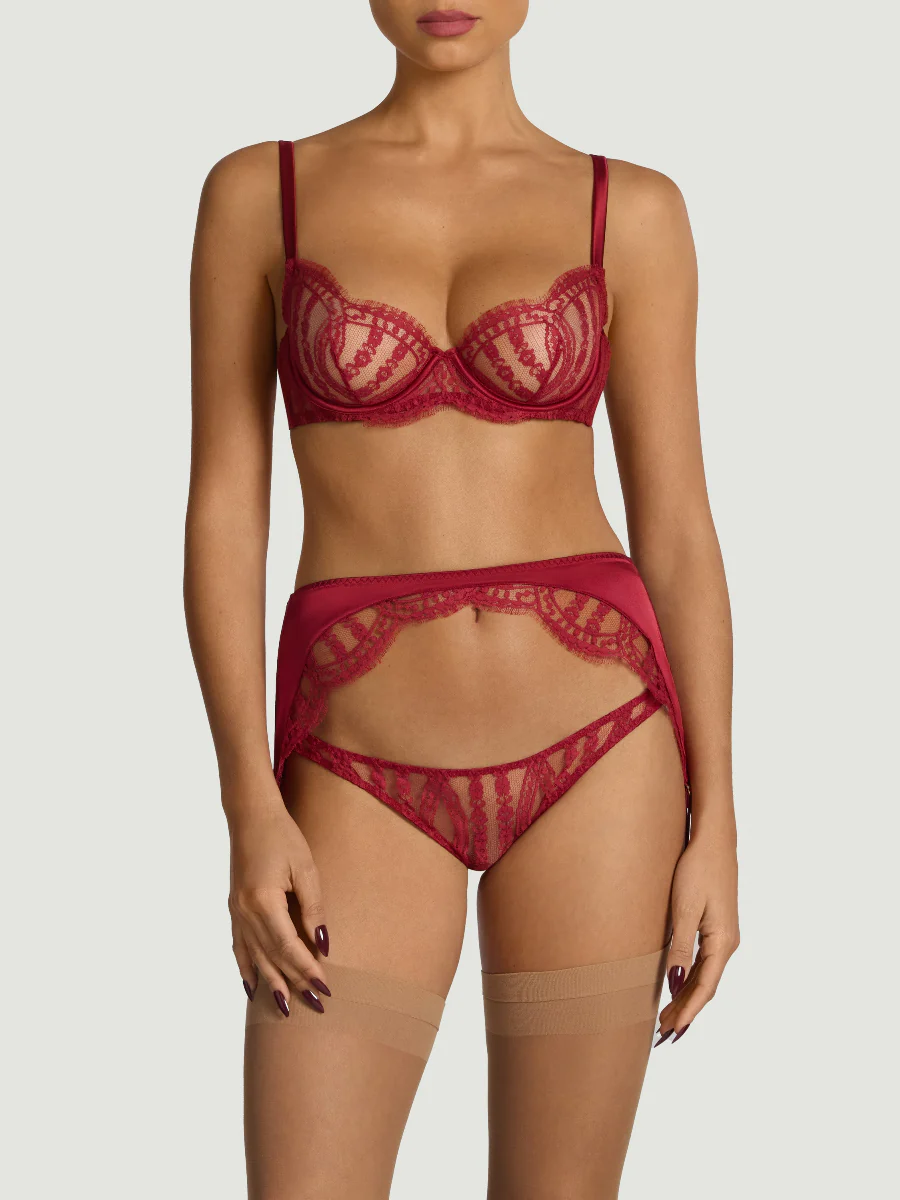 Coco de Mer Renata Open Suspender Knicker - Image 3