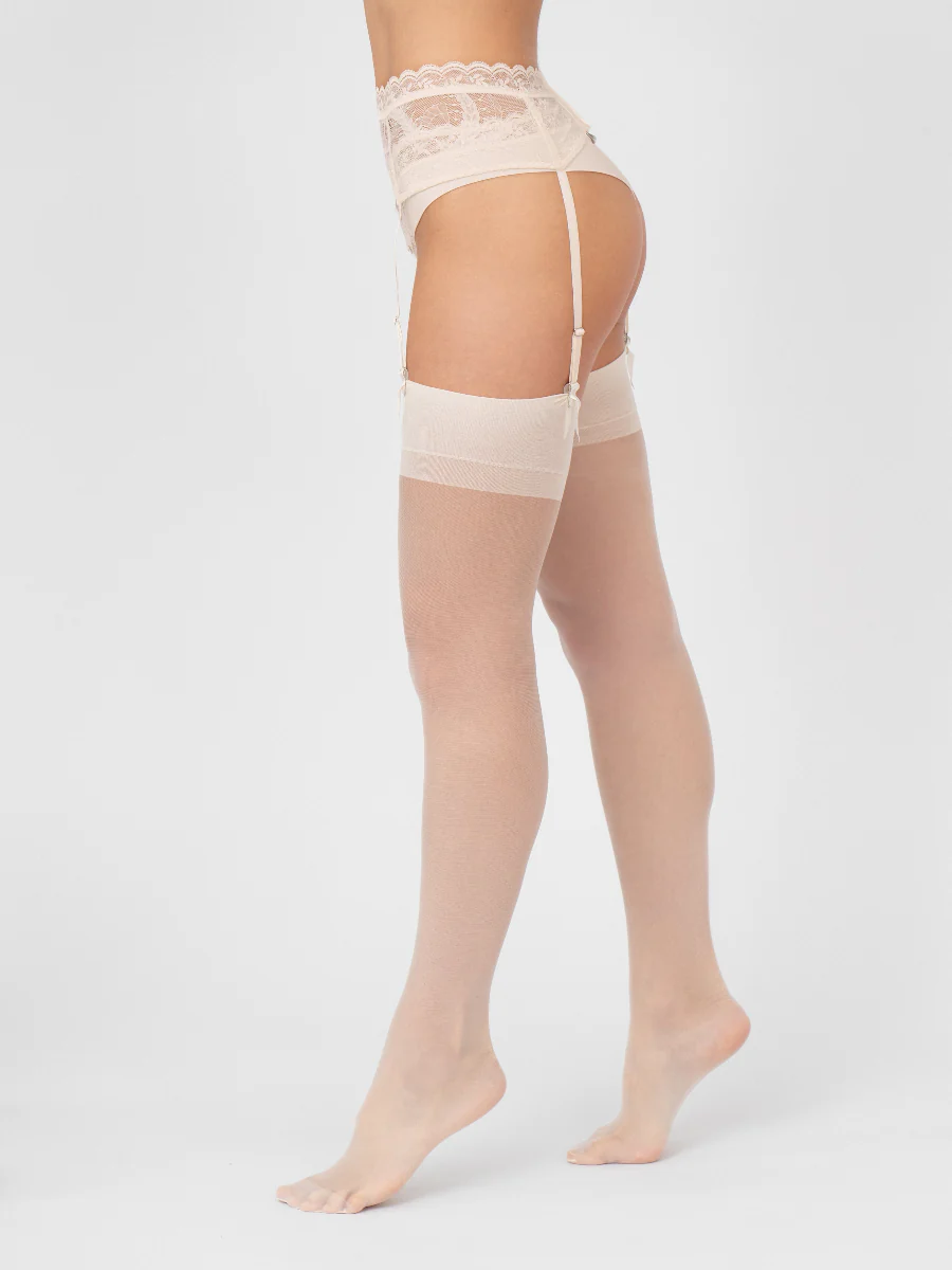 Veneziana Calze Stockings in Ivory 15 Denier